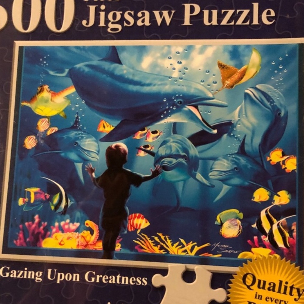 NEW 500 pc PUZZLE Schmid Ocean Creatures Sea